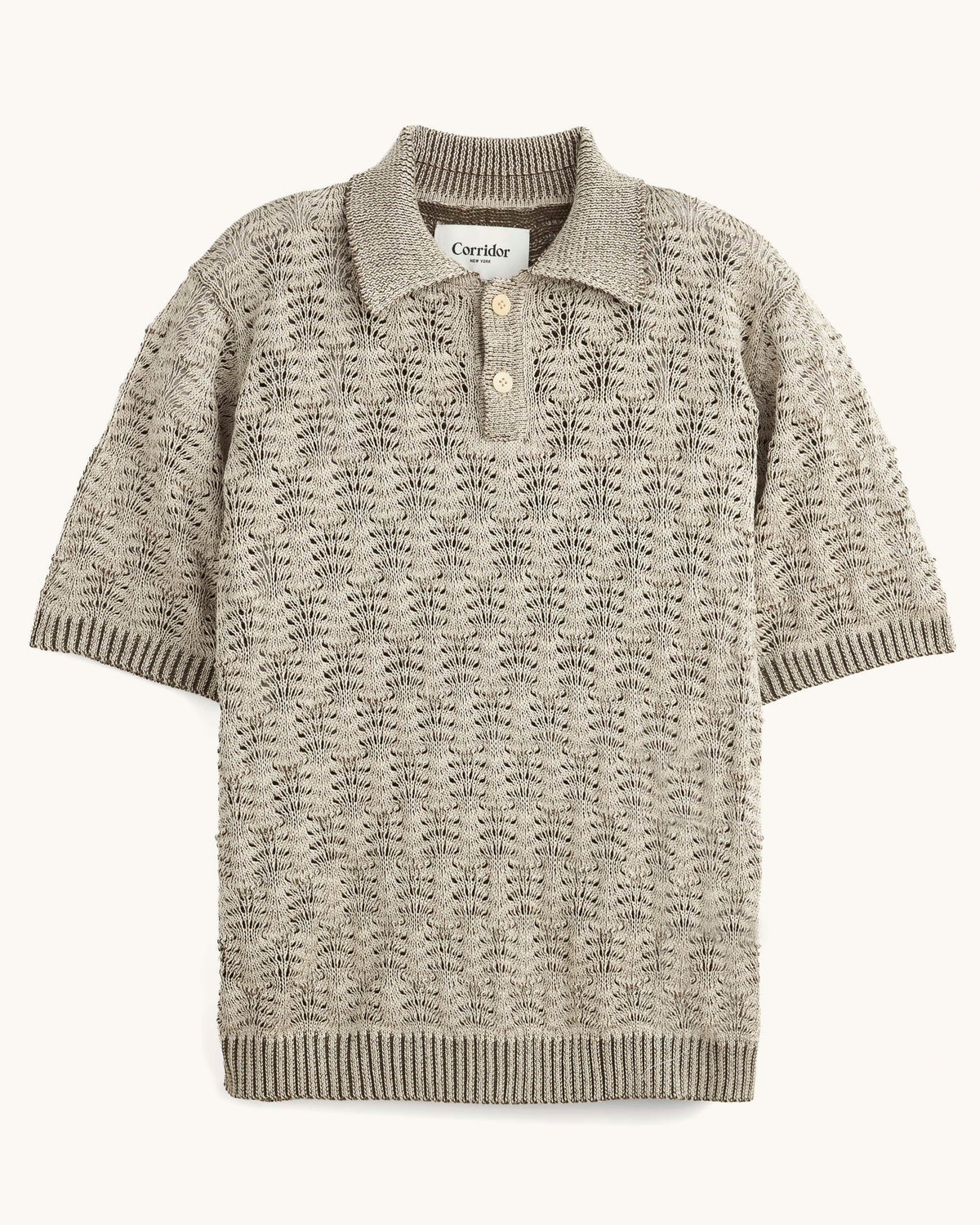 Cable Lace Polo