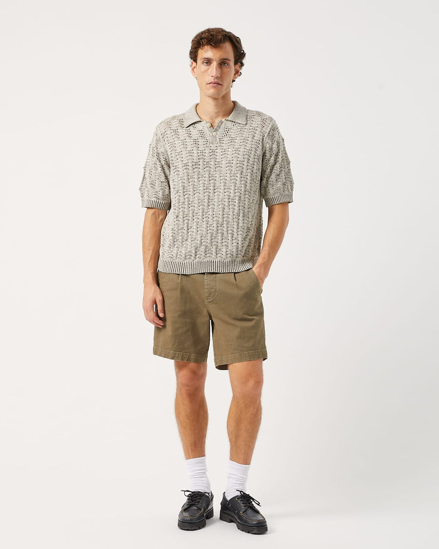 Cable Lace Polo