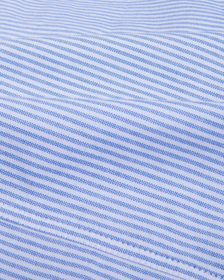 Stripe Oxford LS - Blue