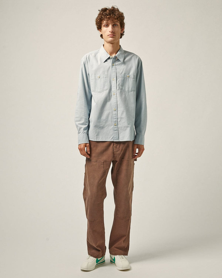 Bleach Chambray LS