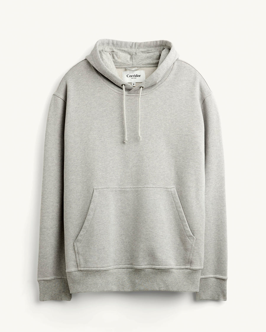 Heavyweight French Terry Hoodie - Grey
