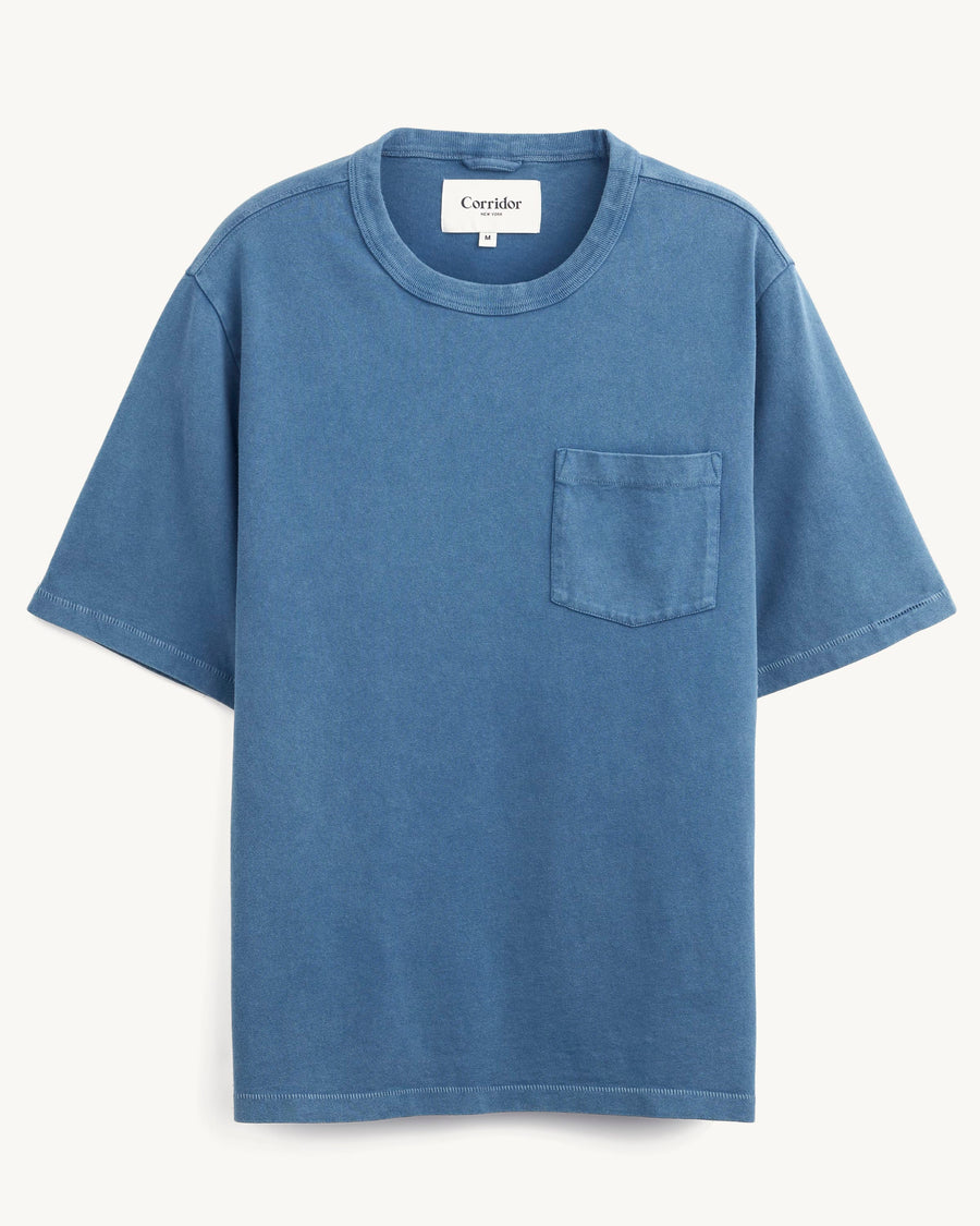 Garment Dye  Tee - Indigo