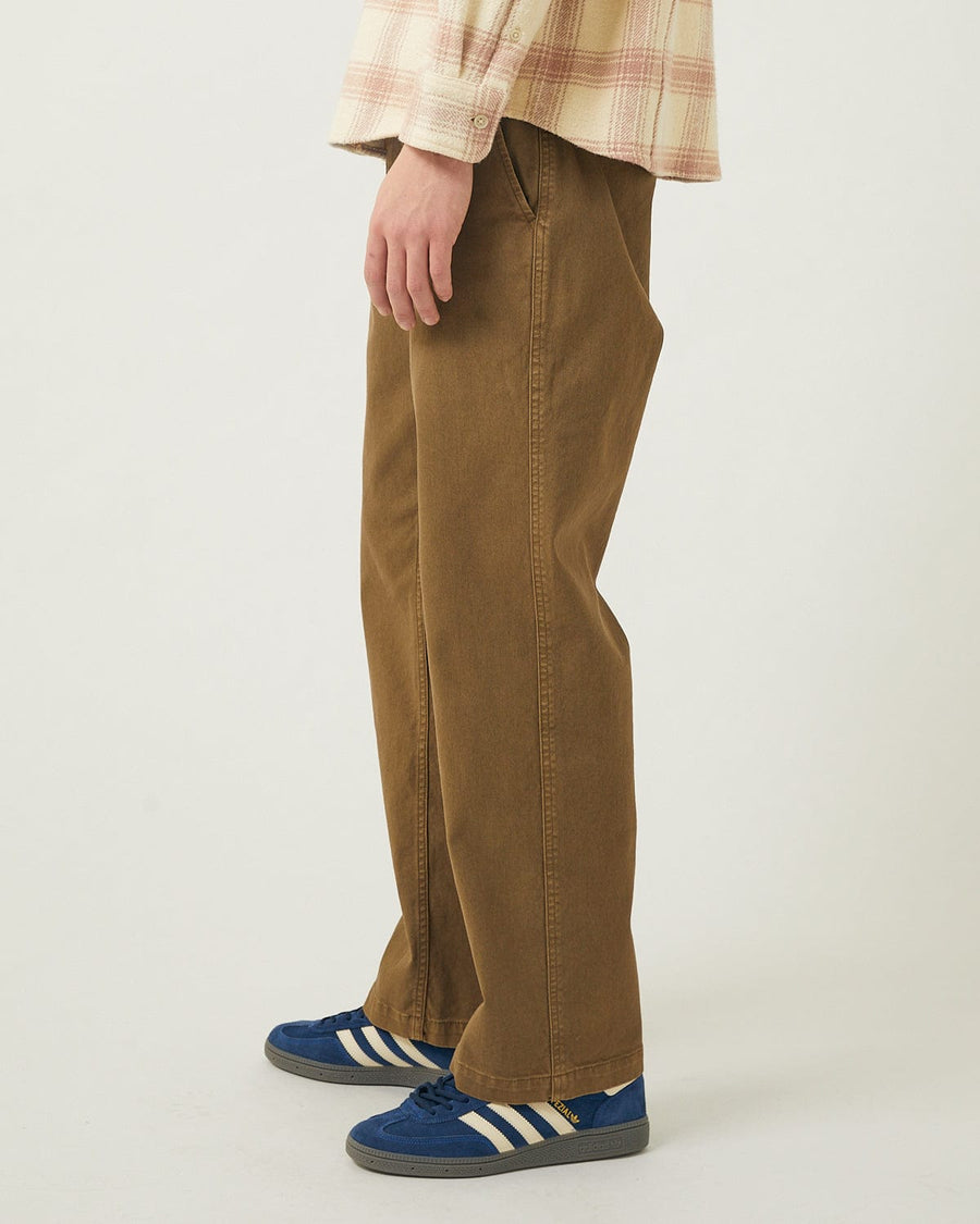 Heavy Twill Trouser - Brown