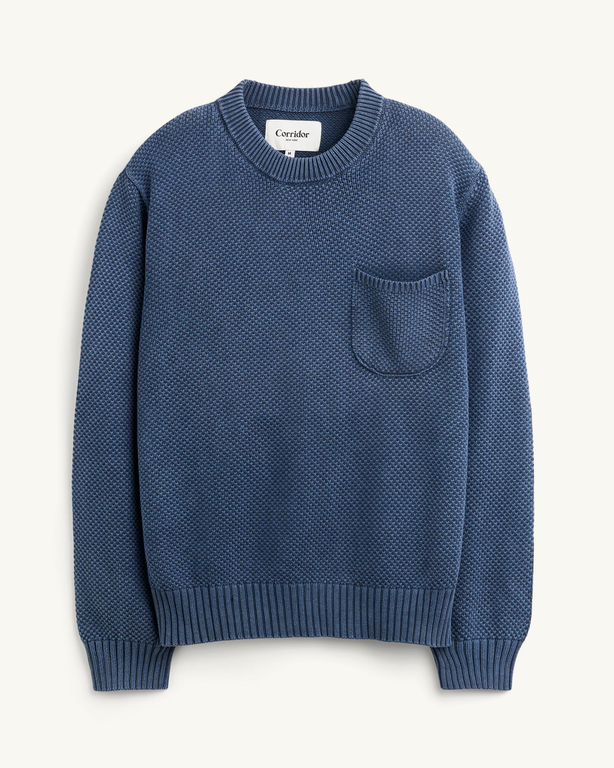 Pocket Crewneck - Navy