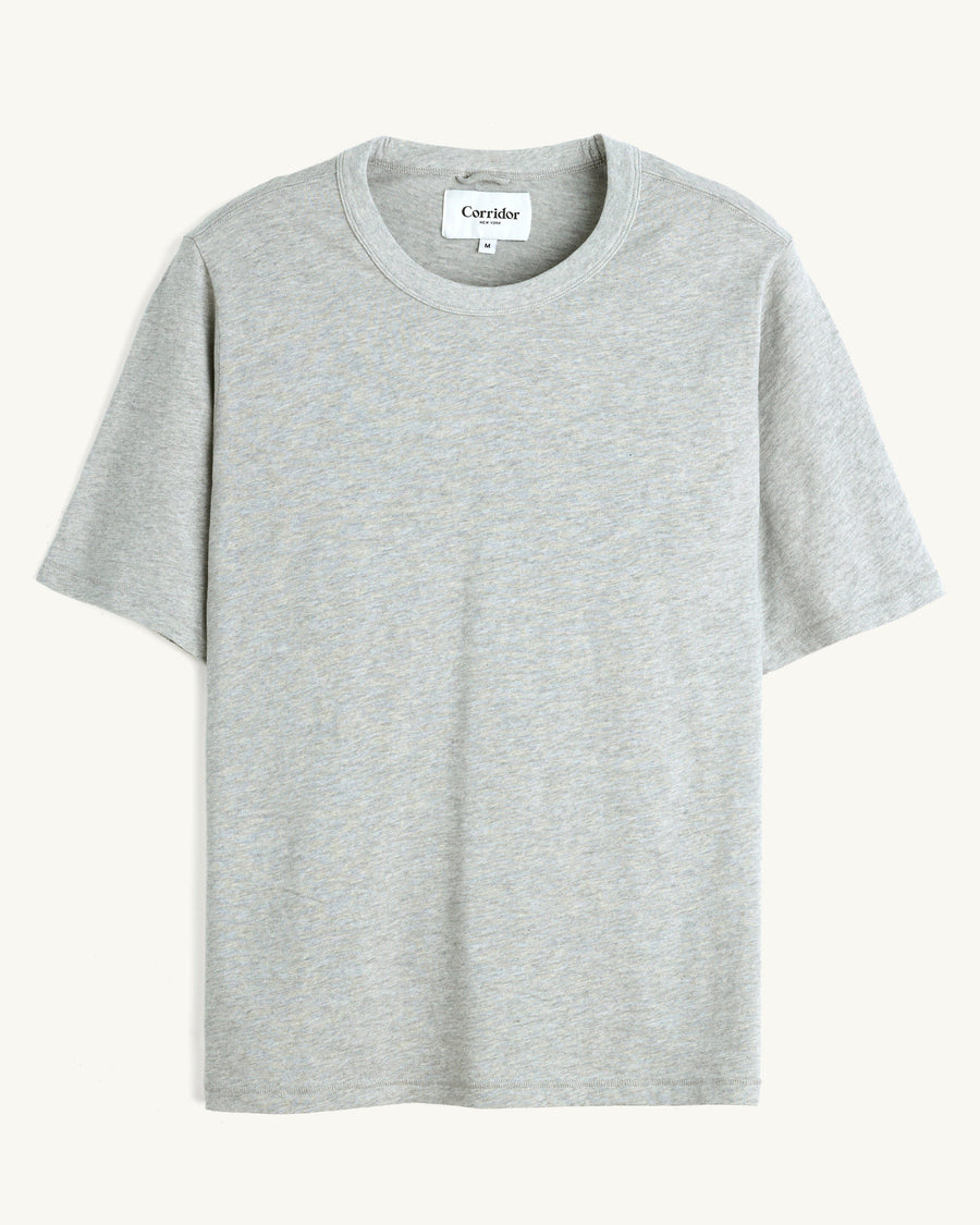 Slub Tee - Heather Grey