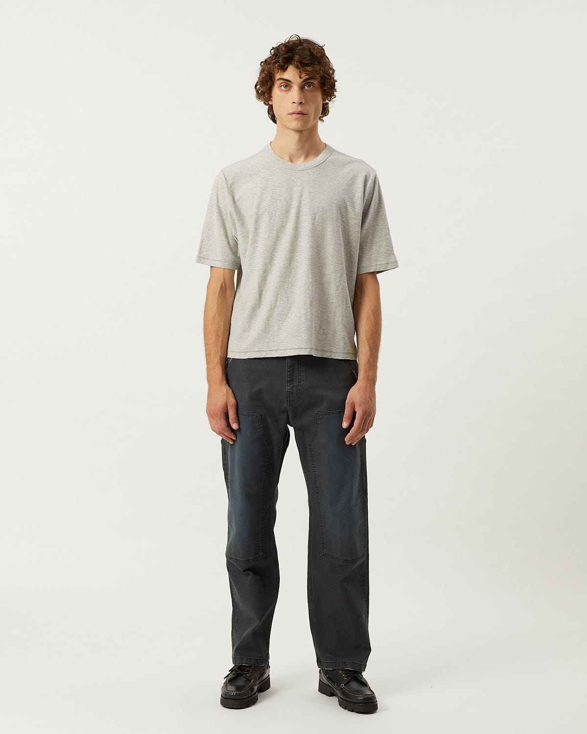 Slub Tee - Heather Grey