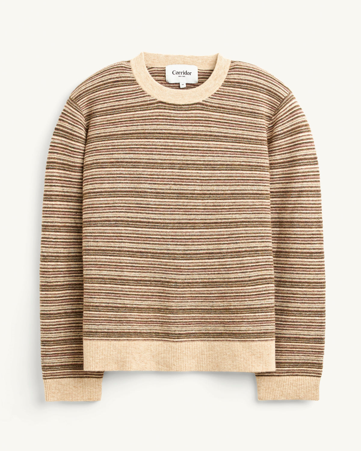 Mini Stripe Crewneck