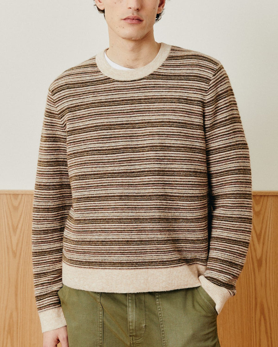 Mini Stripe Crewneck