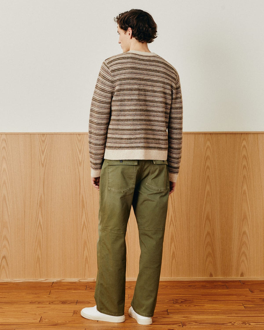 Mini Stripe Crewneck