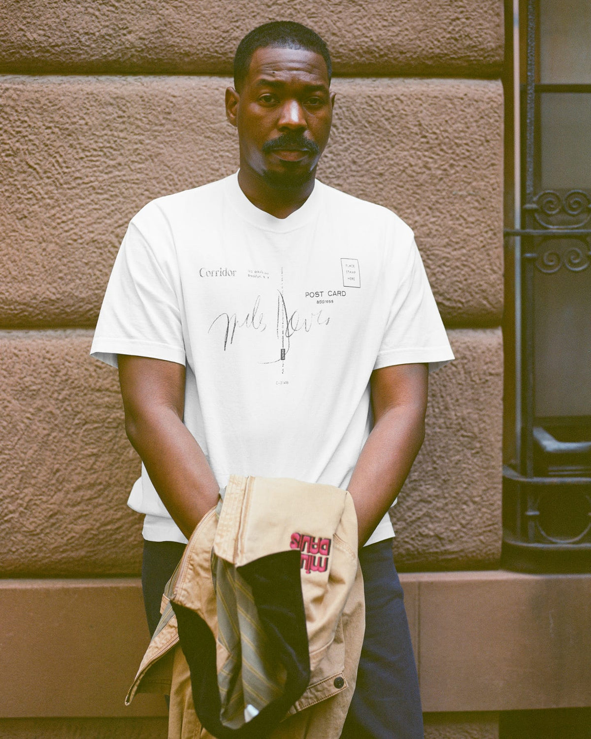 Postcard T-Shirt - White